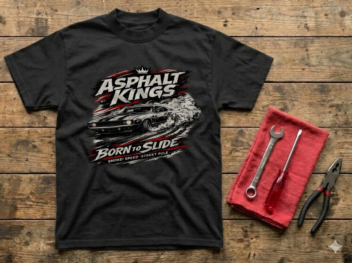 Born to Slide Premium Heavyweight T-Shirt