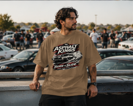 Born to Slide Premium Heavyweight T-Shirt