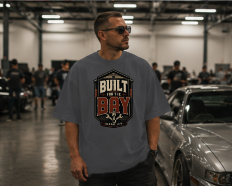 Built For The Bay Premium Heavyweight T-Shirt