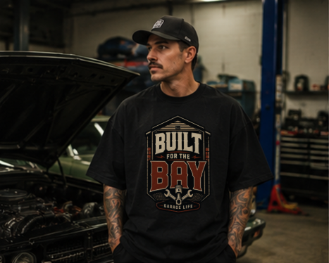 Built For The Bay Premium Heavyweight T-Shirt