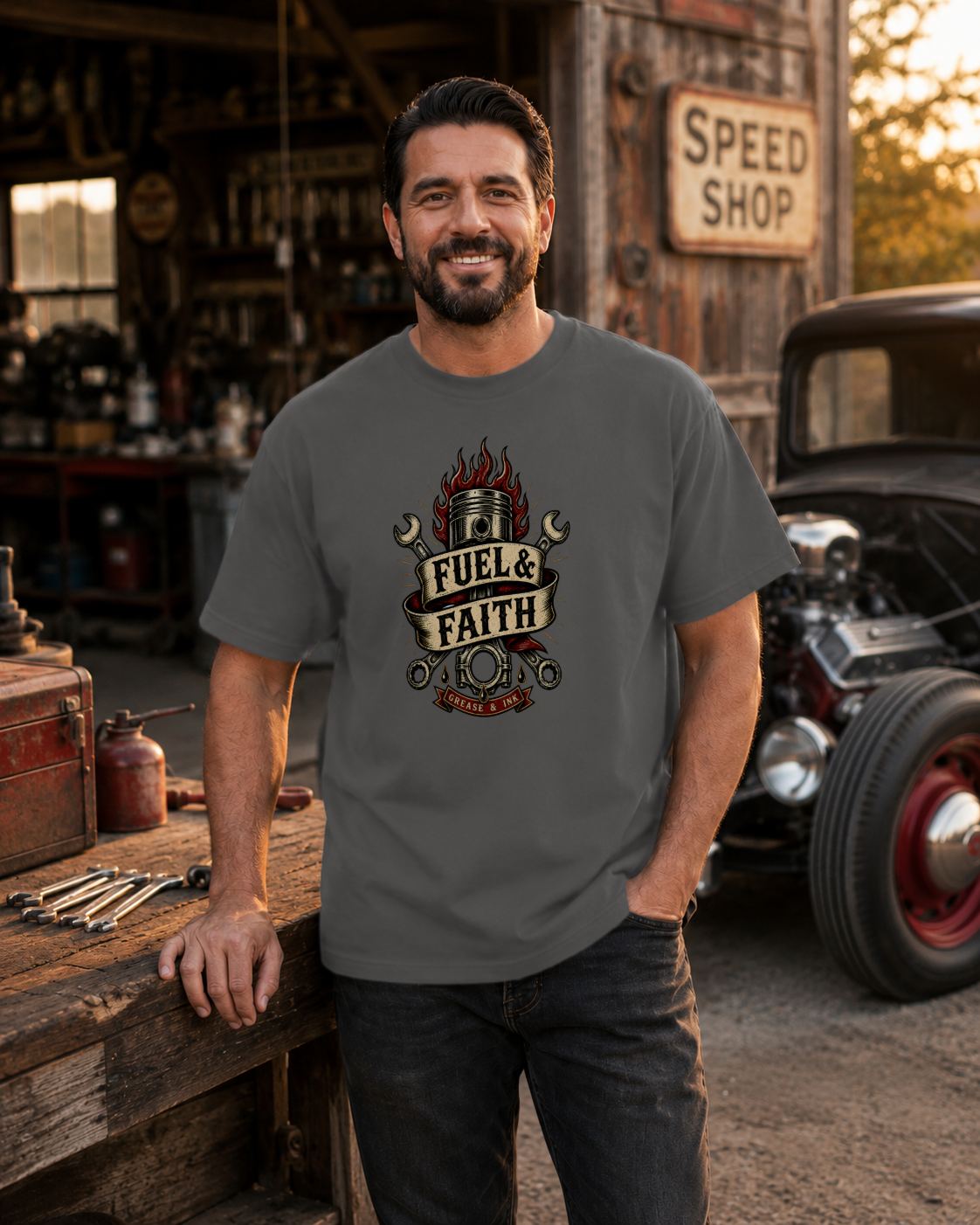 Octane Creed Premium Heavyweight T-Shirt