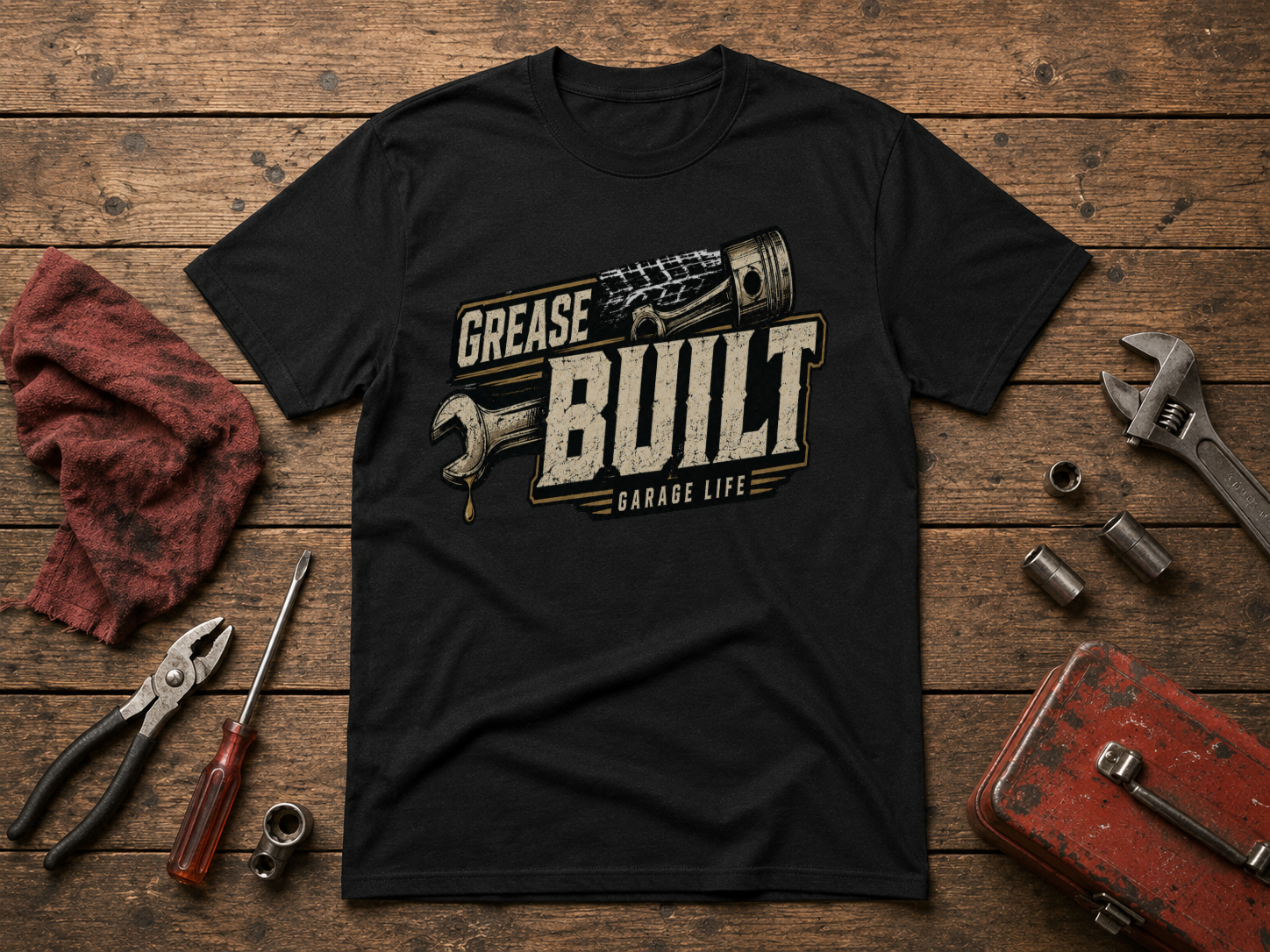 Grease Built Standard T-Shirt