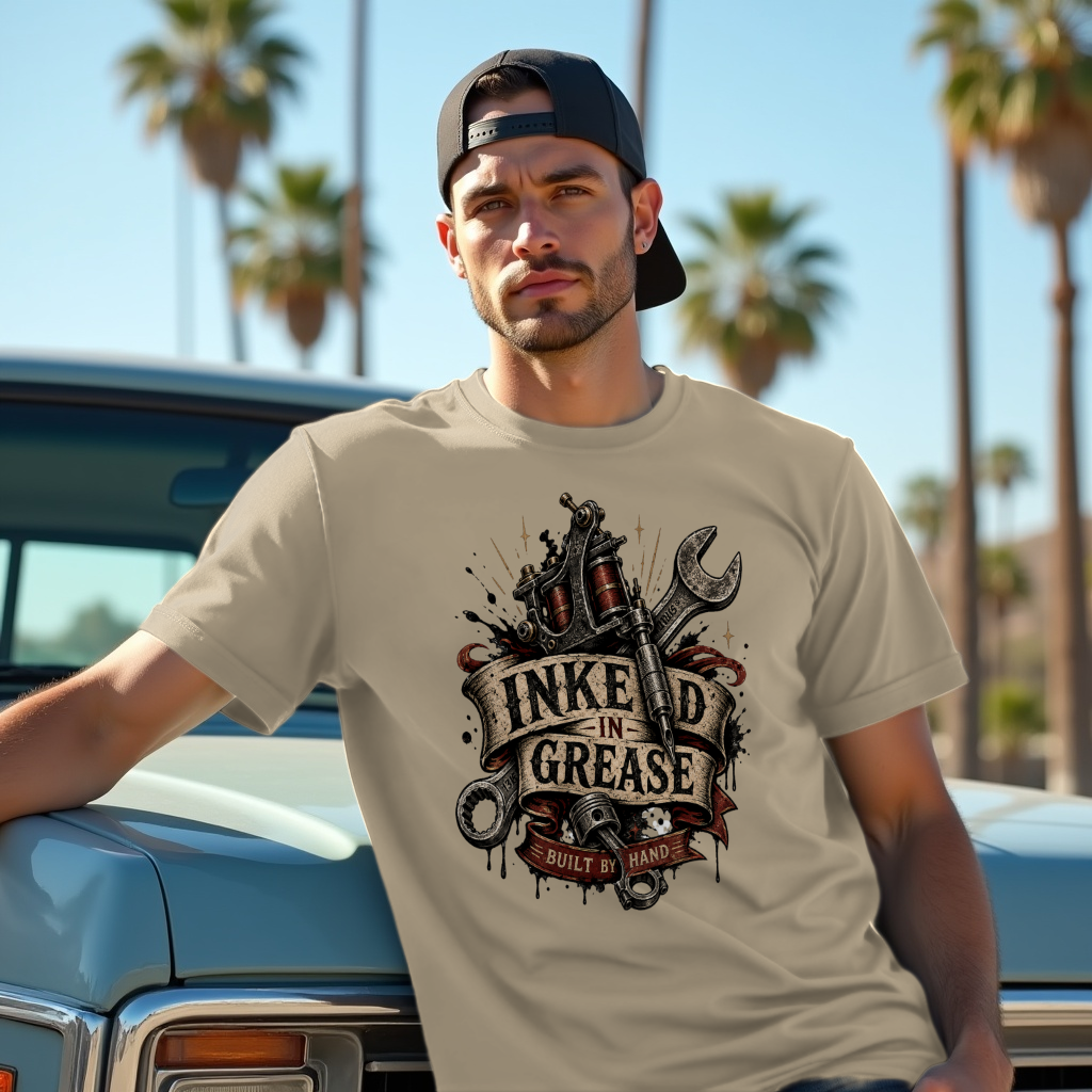 Inked in Grease Standard T-Shirt