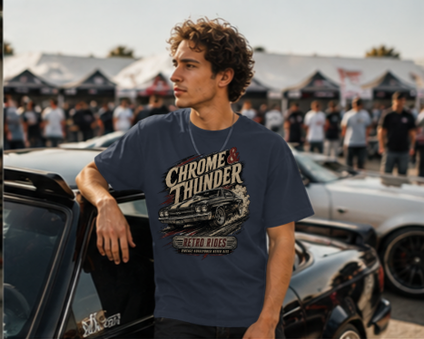 Chrome Thunder Standard T-Shirt