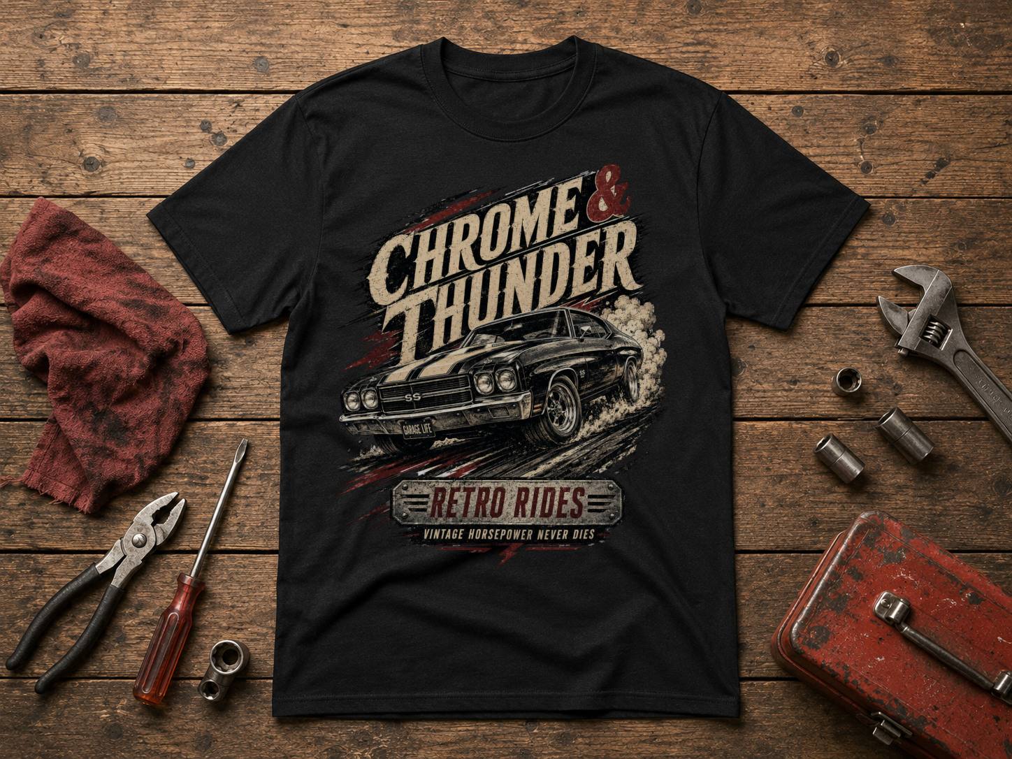 Chrome Thunder Standard T-Shirt
