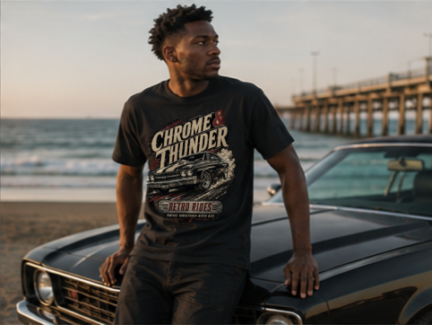 Chrome Thunder Standard T-Shirt