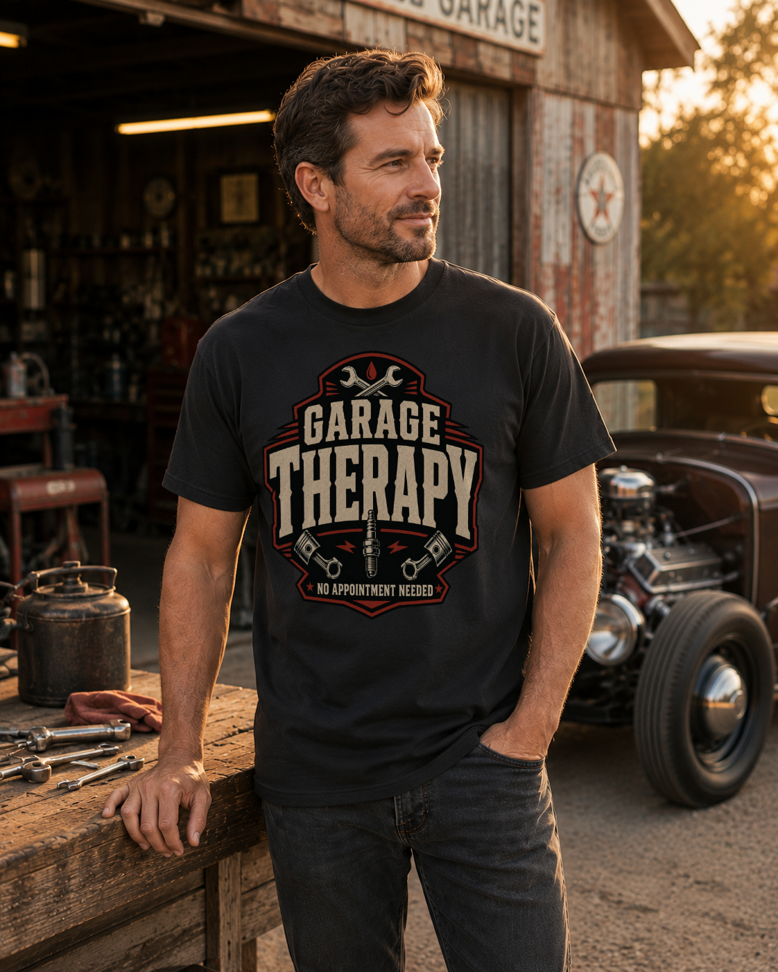 Garage Therapy Standard T-Shirt