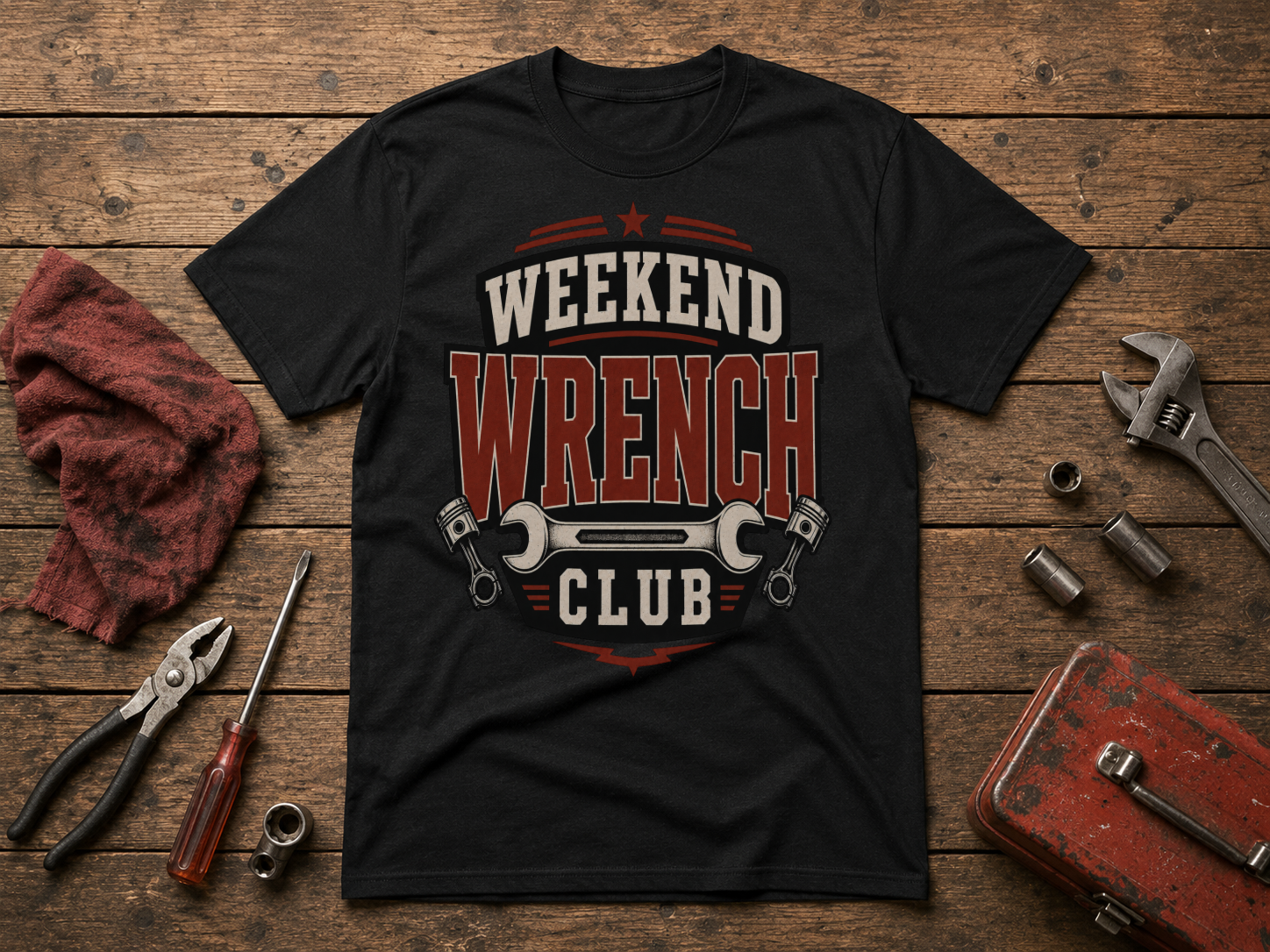 Weekend Wrench Club Standard T-Shirt