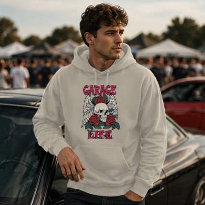 Grease Angel Hoodie
