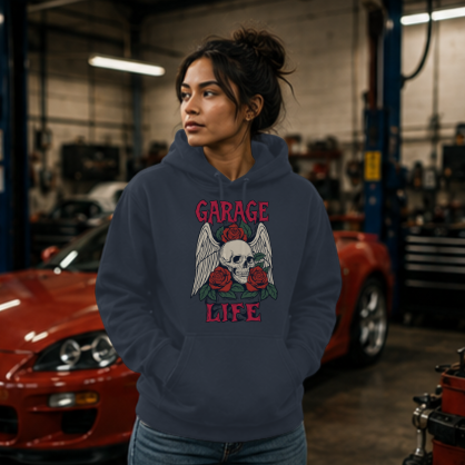 Grease Angel Hoodie
