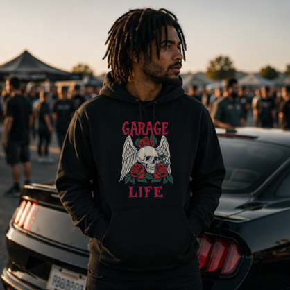 Grease Angel Hoodie