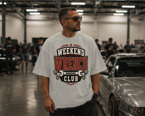 Weekend Wrench Club Premium Heavyweight T-Shirt