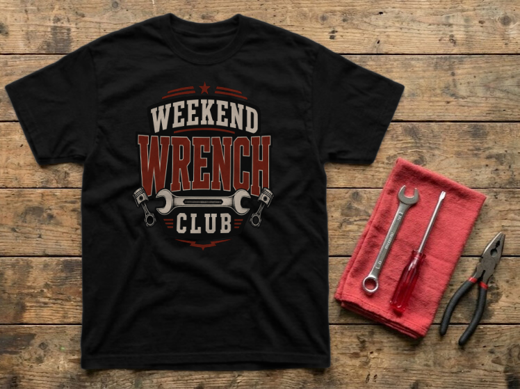 Weekend Wrench Club Premium Heavyweight T-Shirt