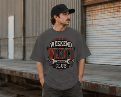 Weekend Wrench Club Premium Heavyweight T-Shirt