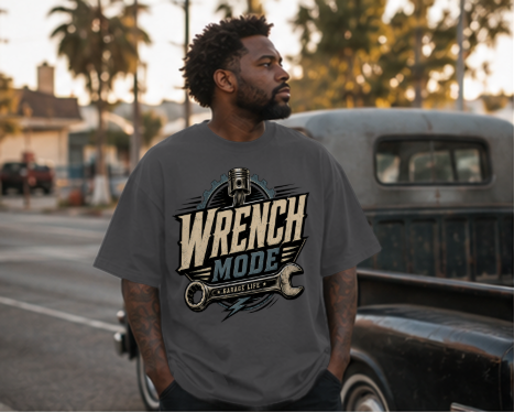 Wrench Mode Premium Heavyweight T-Shirt