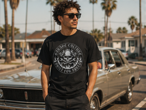 Skull Badge Standard T-Shirt