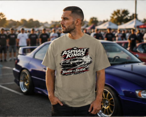 Born to Slide Standard T-Shirt