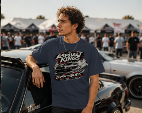 Born to Slide Standard T-Shirt