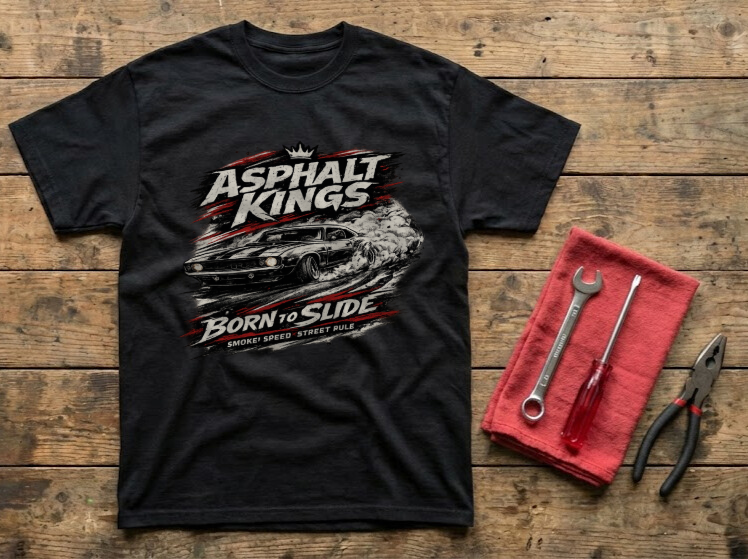 Born to Slide Standard T-Shirt