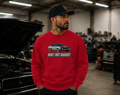 Built Not Bought Crewneck Sweatshirt