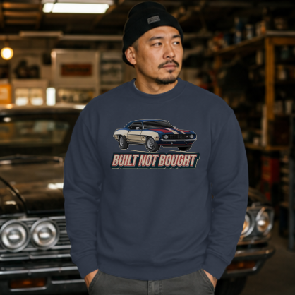 Built Not Bought Crewneck Sweatshirt