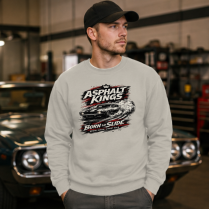 Born to Slide Crewneck Sweatshirt