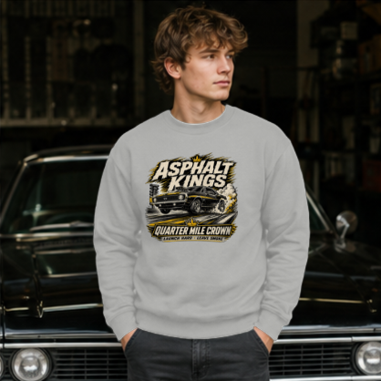 Quarter Mile Crown Crewneck Sweatshirt