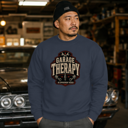 Garage Therapy Crewneck Sweatshirt