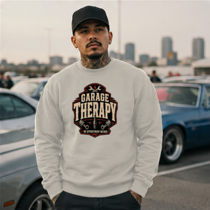 Garage Therapy Crewneck Sweatshirt