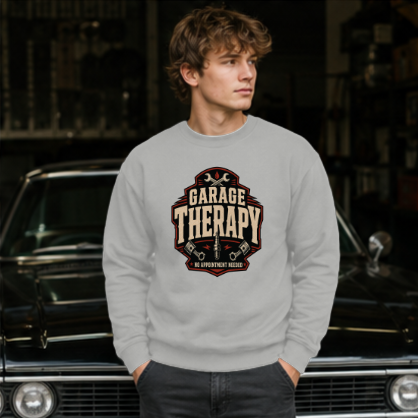 Garage Therapy Crewneck Sweatshirt