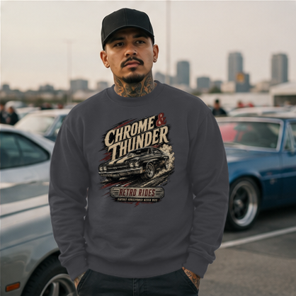 Chrome Thunder Crewneck Sweatshirt