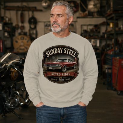 Sunday Steel Crewneck Sweatshirt