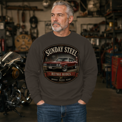 Sunday Steel Crewneck Sweatshirt