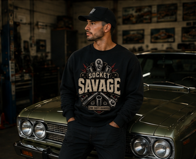 Socket Savage Crewneck Sweatshirt
