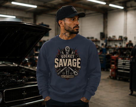 Socket Savage Crewneck Sweatshirt