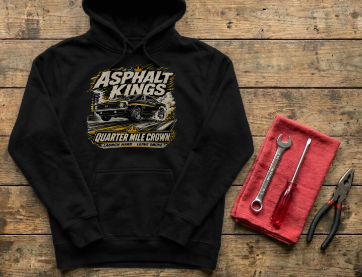 Quarter Mile Crown Hoodie