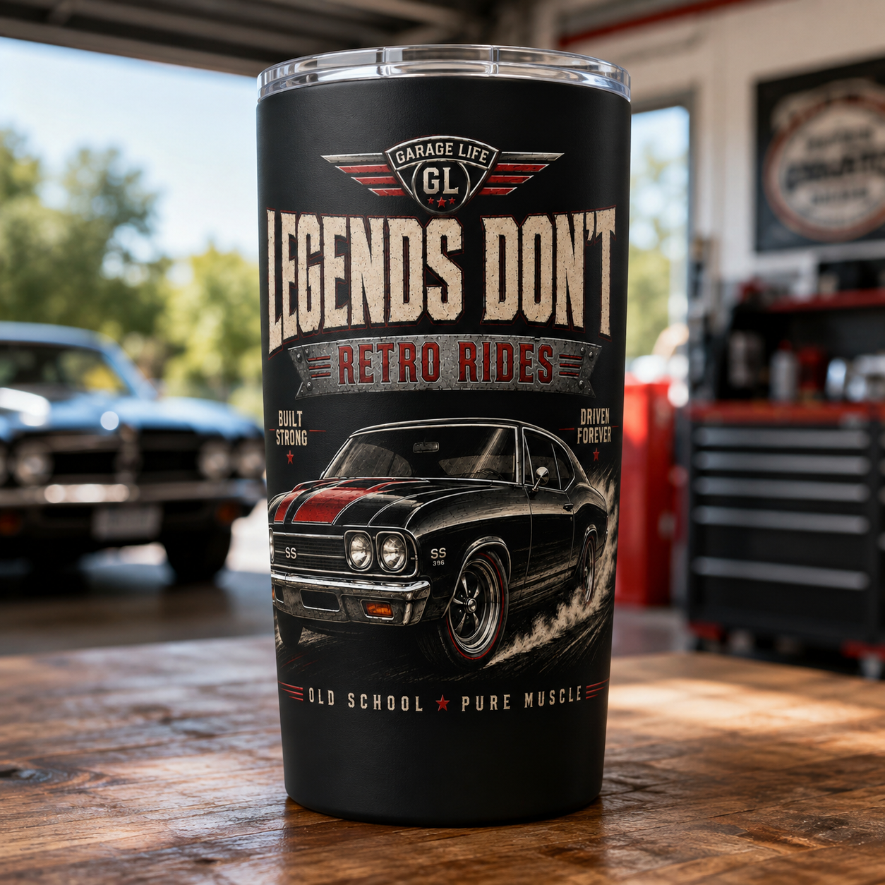 Legends Don’t Rust 20oz Tumbler
