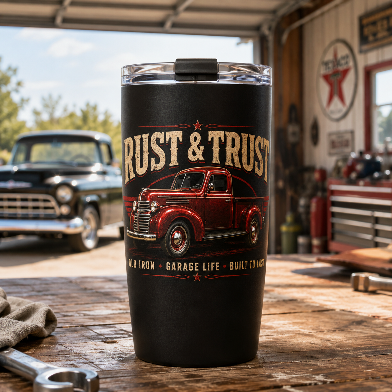 Rust and Trust 20oz Tumbler