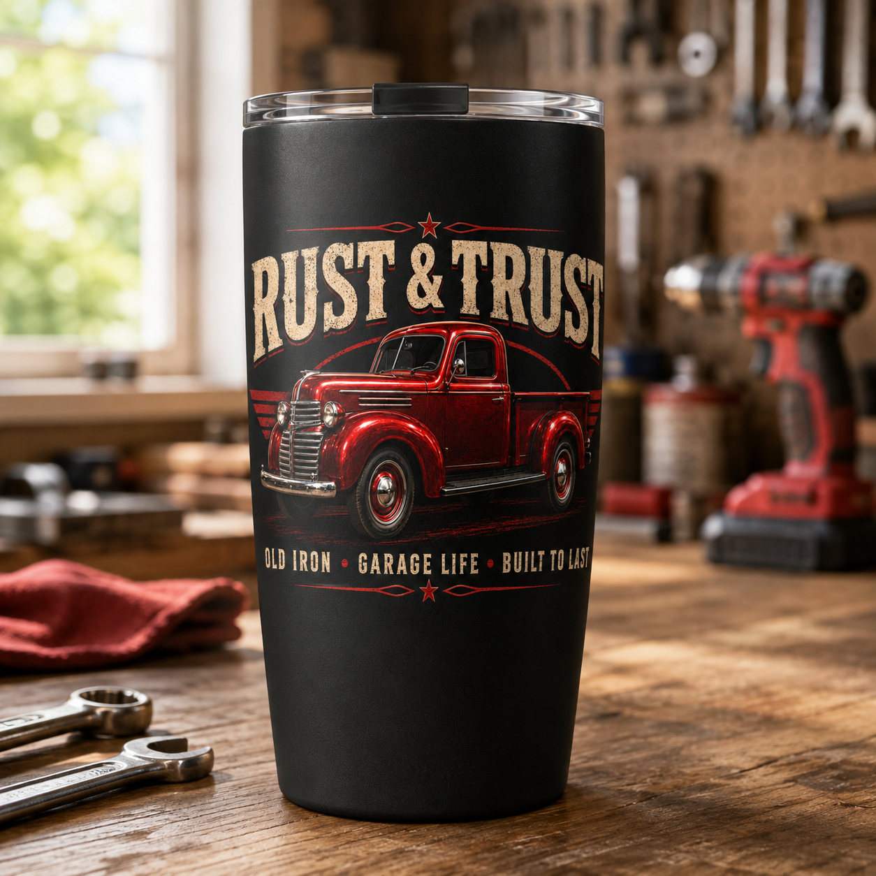 Rust and Trust 20oz Tumbler