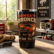 Sunset Bronco 20oz Tumbler