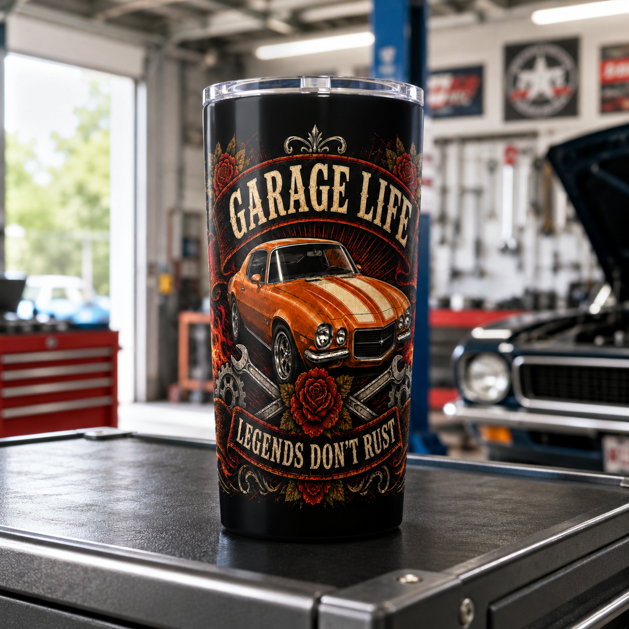 Legends Don’t Rust 20oz Tumbler