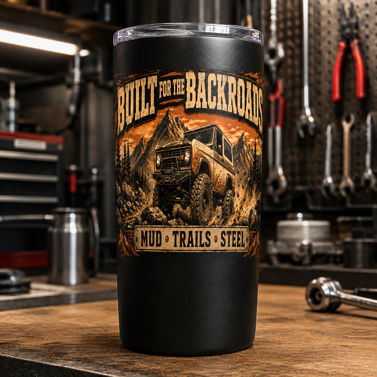 Built for the Backroads 20oz Tumbler