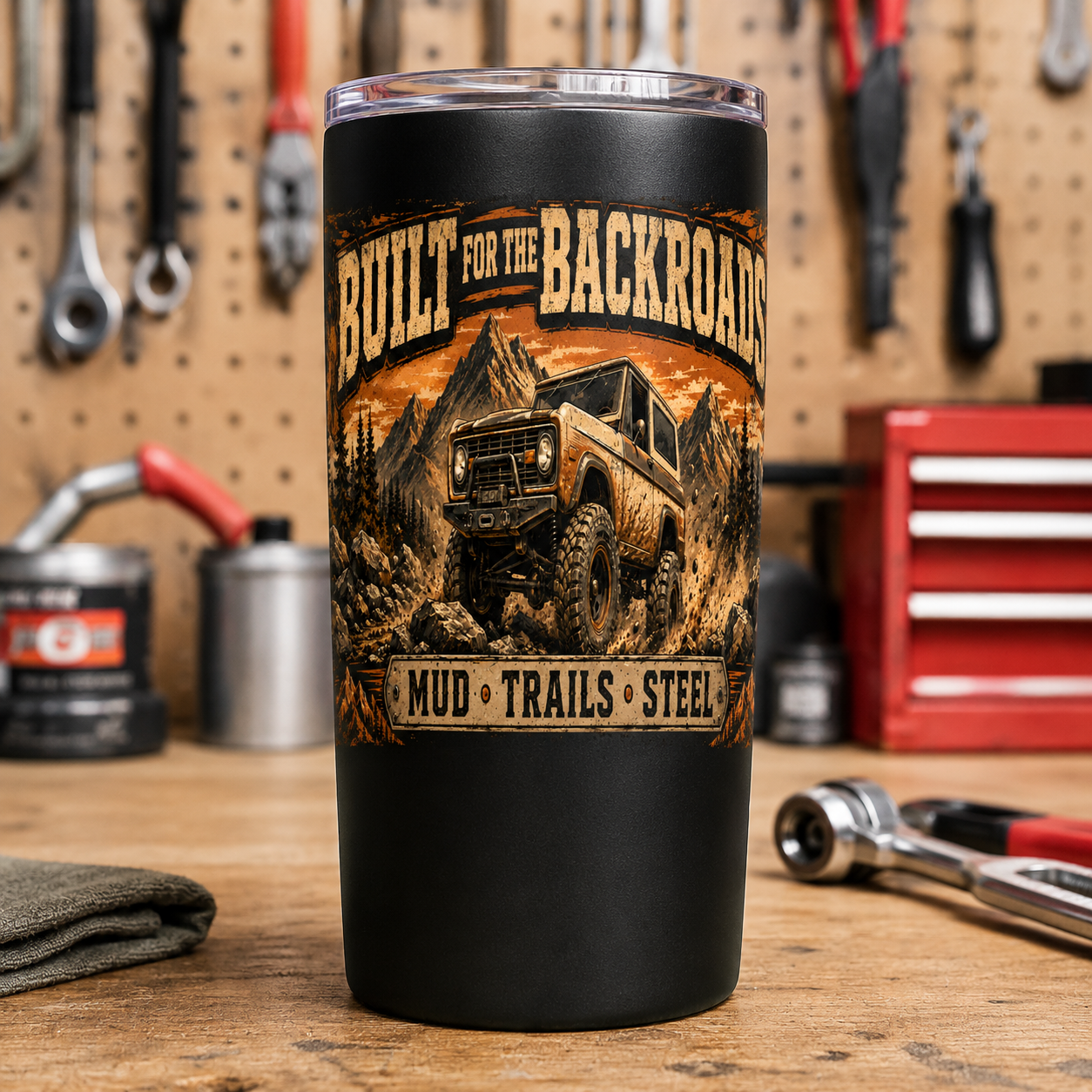 Built for the Backroads 20oz Tumbler