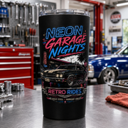 Neon Garage Nights 20oz Tumbler