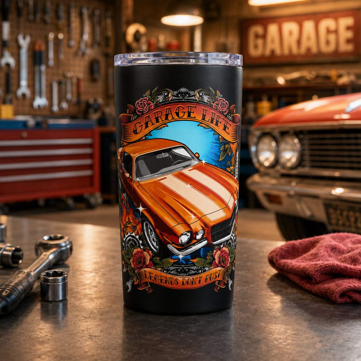 Legends Don’t Rust 20oz Tumbler