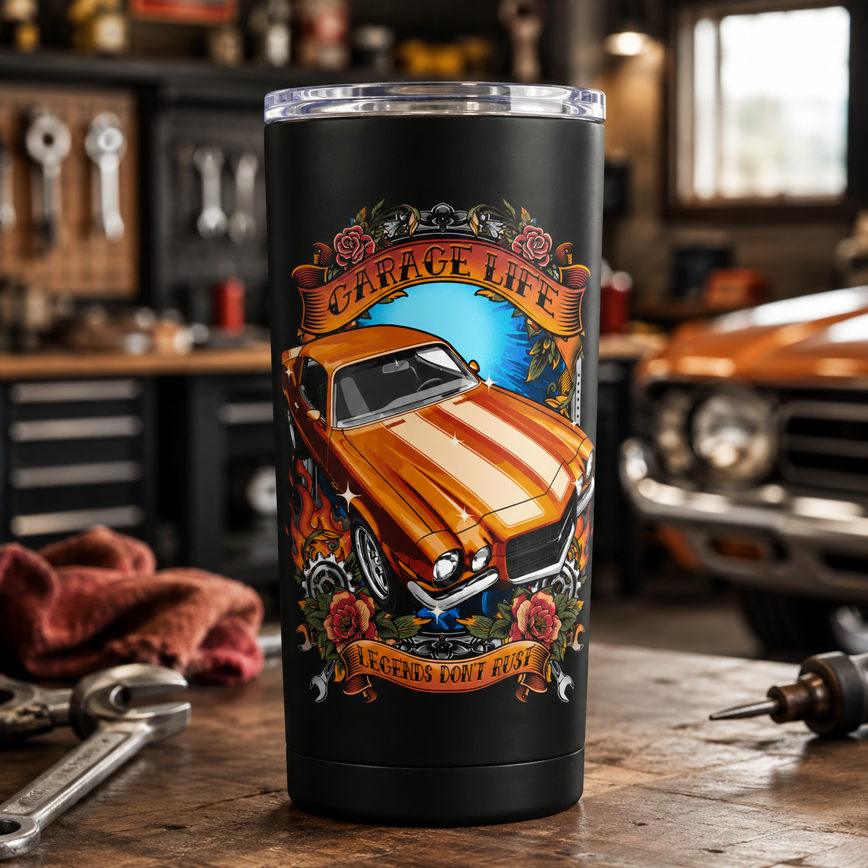 Legends Don’t Rust 20oz Tumbler