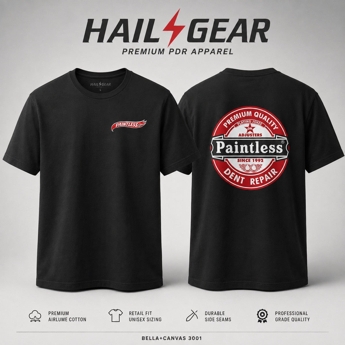 Paintless Premium Quality Dent Repair T-Shirt