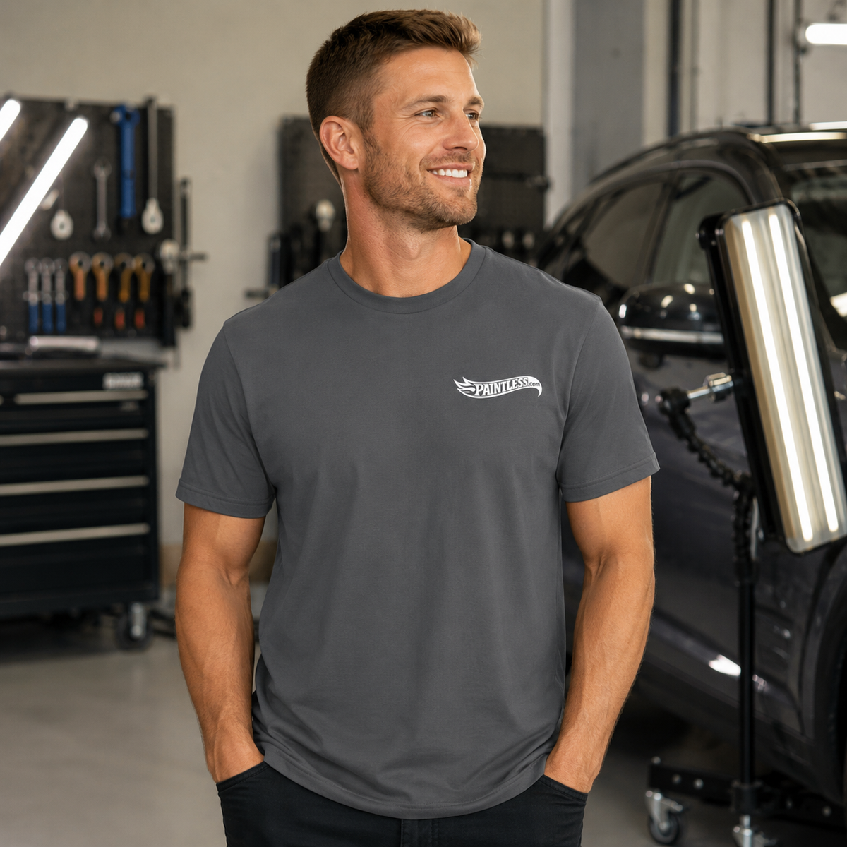 Paintless Old Timers Dent Repair T-Shirt – PDR Culture, Bella+Canvas 3001 unisex tee