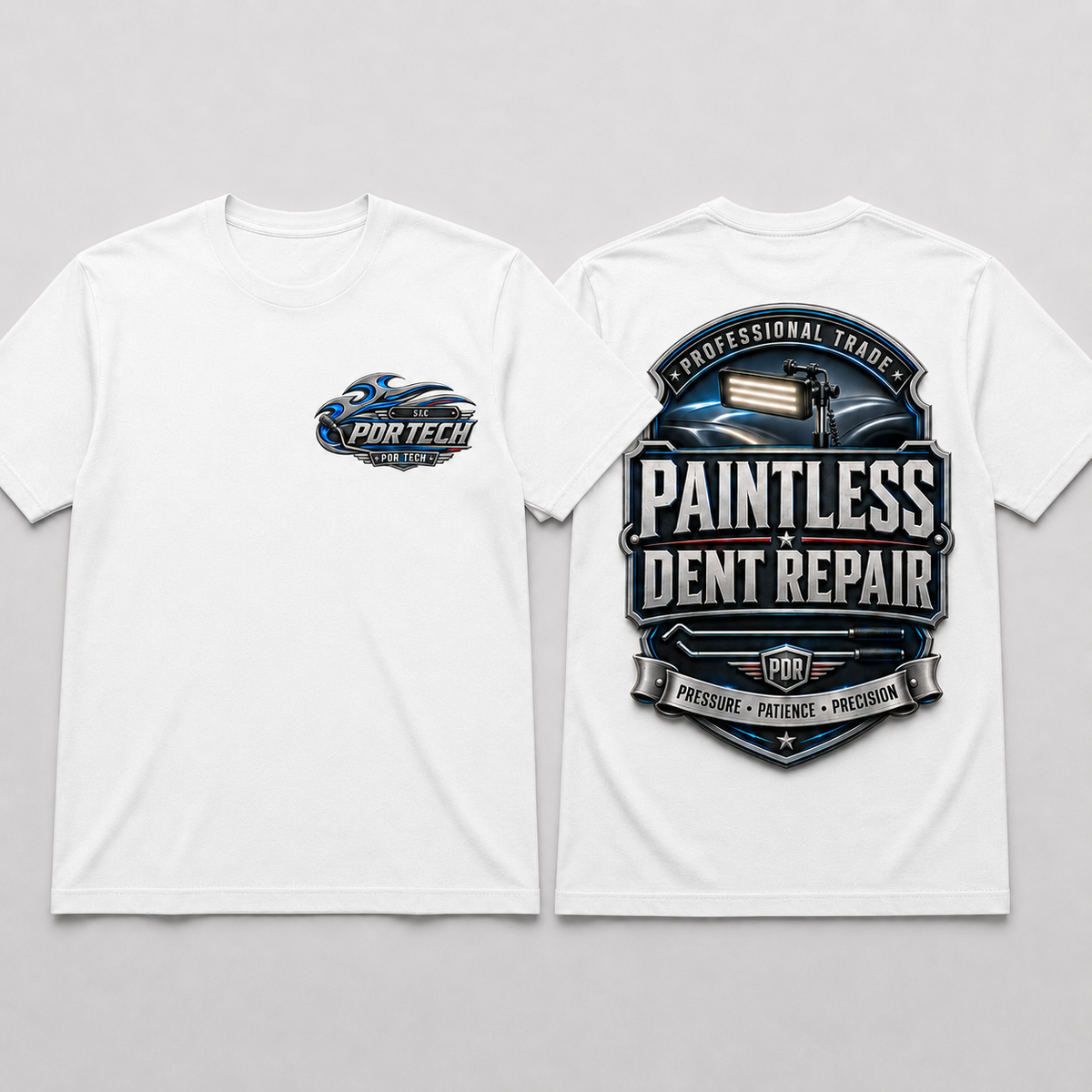 Personalized PDR Tech Paintless Dent Repair T-Shirt
