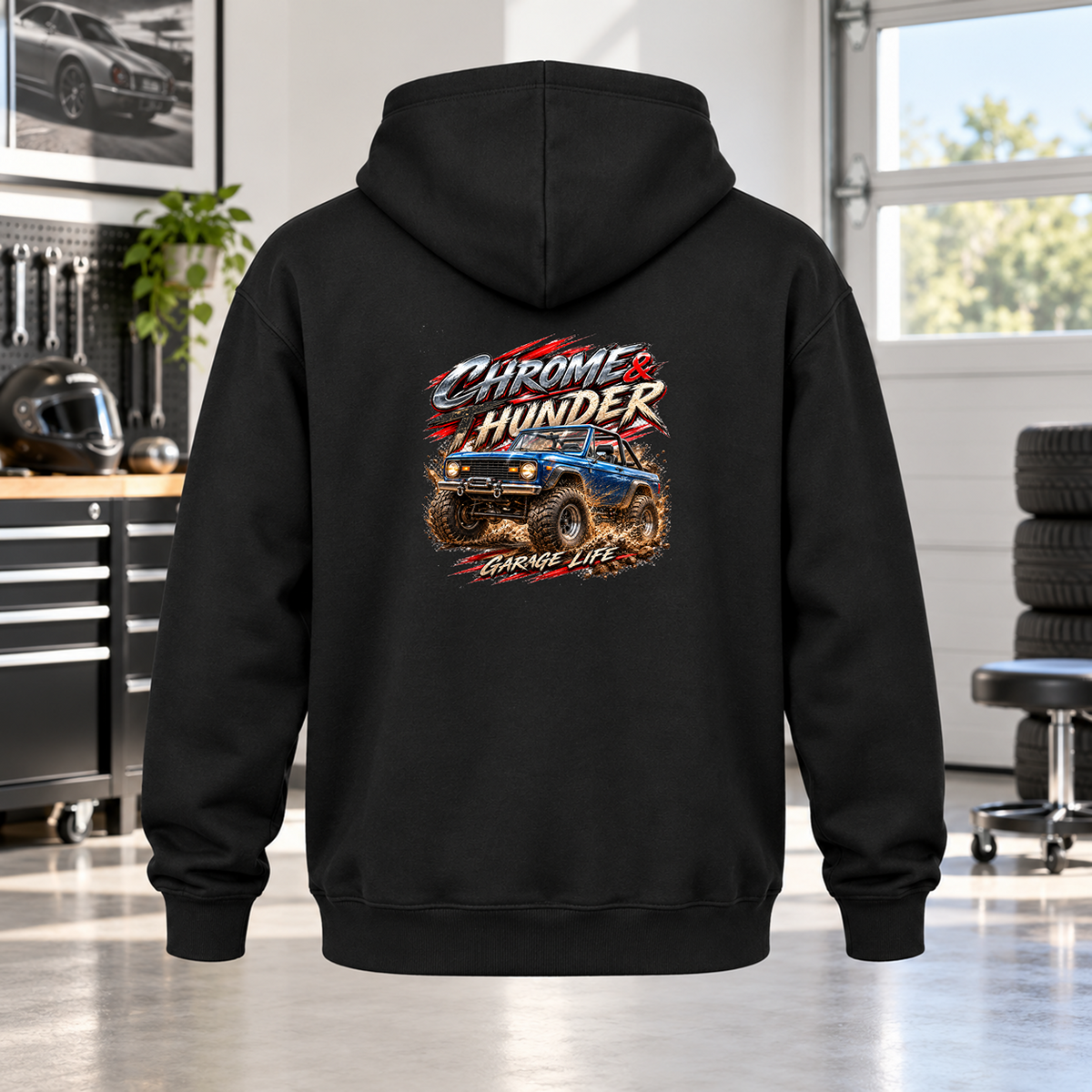 Chrome Thunder Hoodie